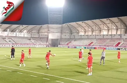 آخر حصة تدريبية للمنتخب المغربي بالمونديال