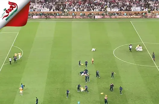 وأخيرا الكرة تبتسم لميسي.. فرحة جنونية للاعبي الأرجنتين بعد التتويج بالمونديال (فيديو)