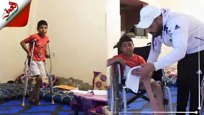 متشبث بأمله في العلاج.. عبد الله طفل في عمر الزهور يناشد القلوب الرحيمة (فيديو)