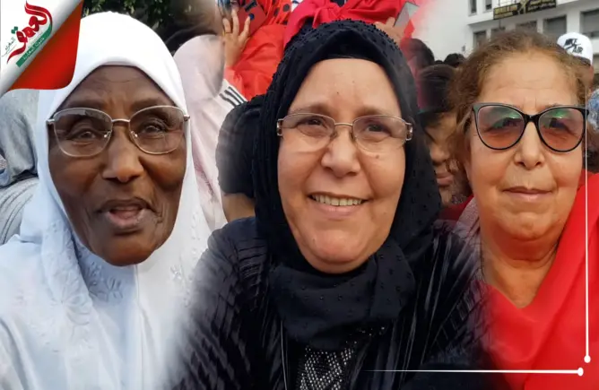 أمهات مغربيات يستقبلن أسود الأطلس بالزجل والزغاريد (فيديو)
