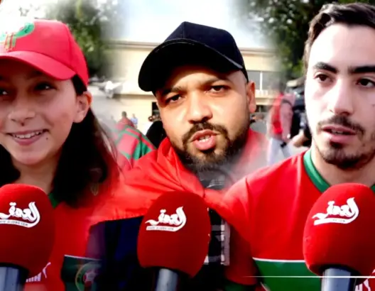مغاربة جاؤوا من أوروبا ومدن المغرب لاستقبال المنتخب