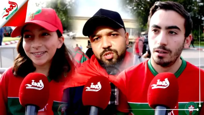 مغاربة جاؤوا من أوروبا ومدن المغرب لاستقبال المنتخب