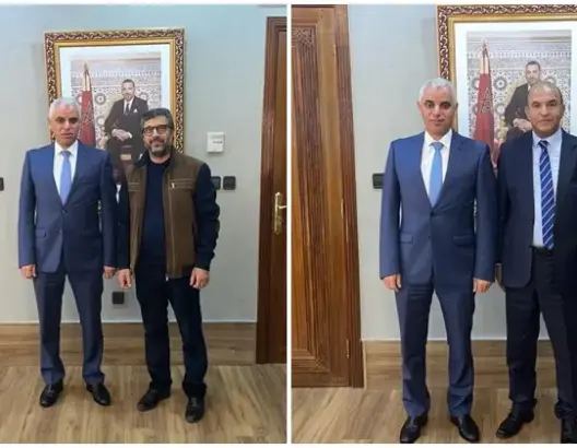 الحوار الإجتماعي.. أيت الطالب يجتمع بمسؤولي الـODT والـSIMSP