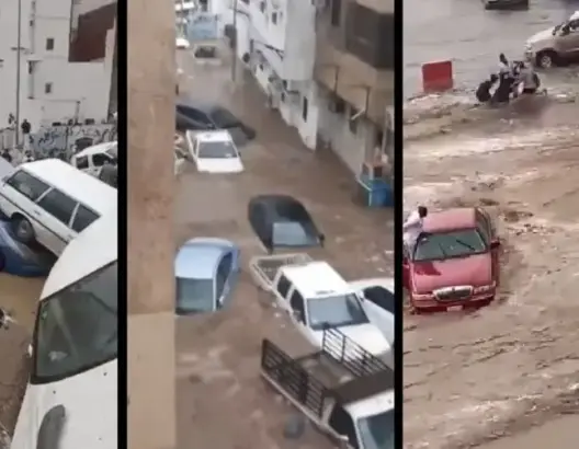 الأمطار تُغرِق مكة المكرمة وتجرف سيارات.. والسلطات تنفي وجود وفيات