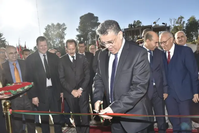 وزير العدل يدشن المركز القضائي بتاهلة نواحي تازة