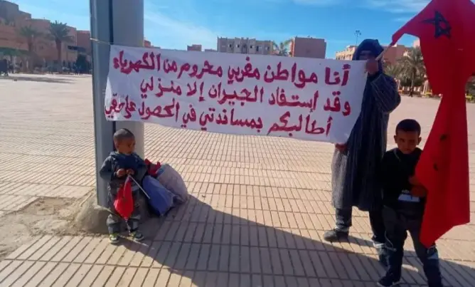 مواطن يشتكي رفض رئيس جماعة الريصاني ربط منزله بالكهرباء