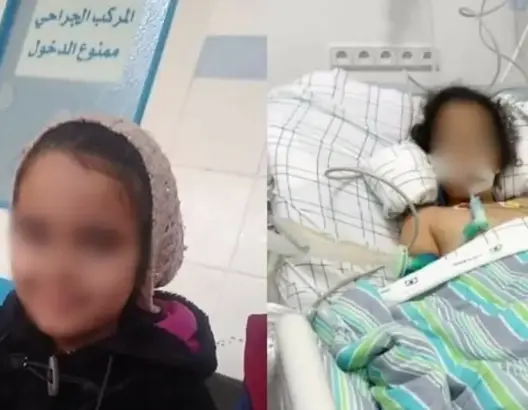 عملية لاستئصال اللوزتين بمشفى المضيق تتحول لمأساة.. طفلة تصارع الموت والملف يصل البرلمان