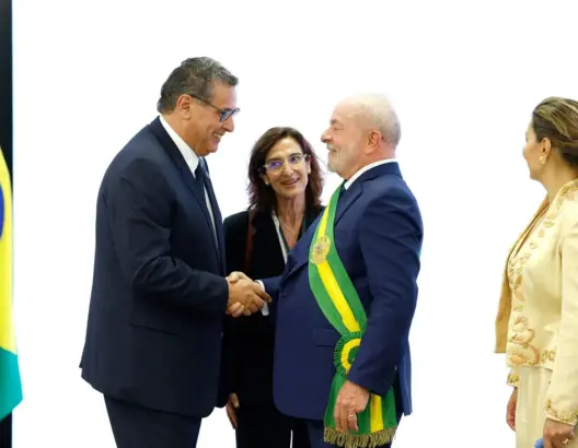 عزيز أخنوش يمثل الملك في حفل تنصيب الرئيس البرازيلي الجديد