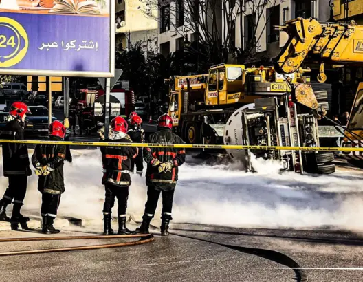 استنفار بطنجة بعد انقلاب شاحنة محملة بالأوكسجين