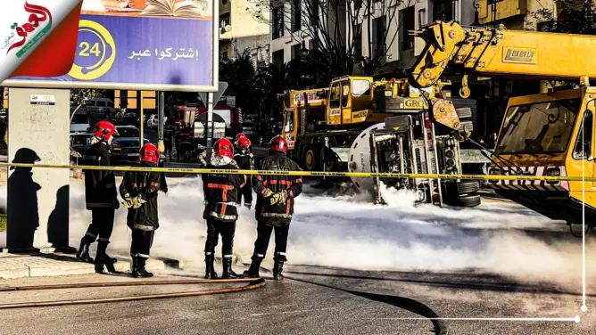 استنفار بطنجة بعد انقلاب شاحنة محملة بالأوكسجين