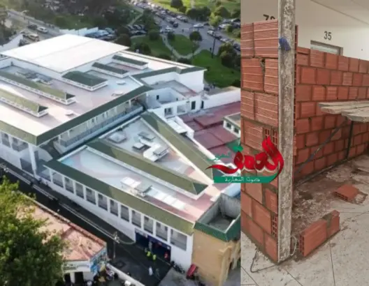 طريقة الاستفادة من محلات سوق بطنجة تثير غضب تُجار (صور)