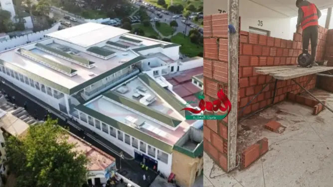 طريقة الاستفادة من محلات سوق بطنجة تثير غضب تُجار (صور)
