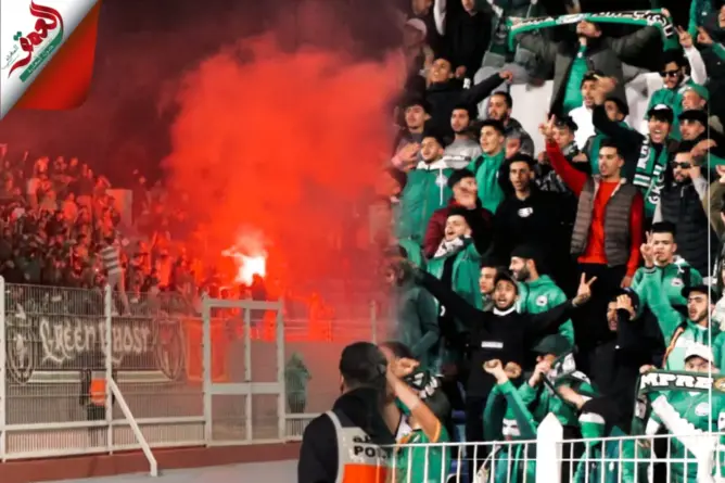 “غرين غوست” تشعل مدرجات ملعب العبدي بالجديدة
