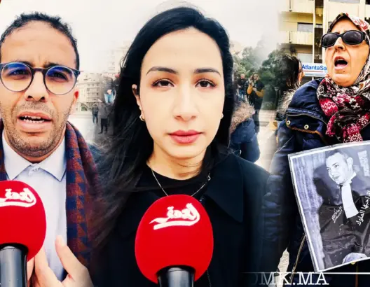 احتجاج راسبين بامتحان المحاماة بطنجة