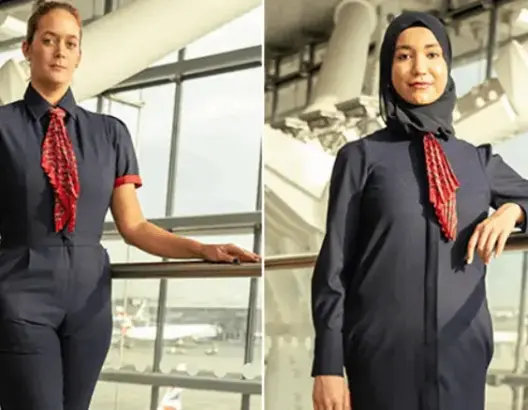 سابقة.. الخطوط الجوية البريطانية تضيف الحجاب إلى زيها الرسمي