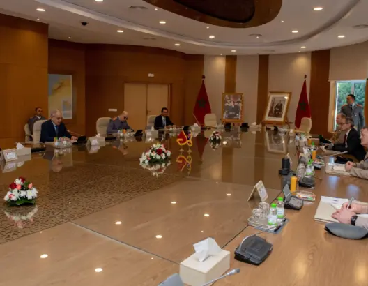 الأمن الإقليمي يجمع عبد اللطيف لوديي مع كبير مستشاري الدفاع البريطاني