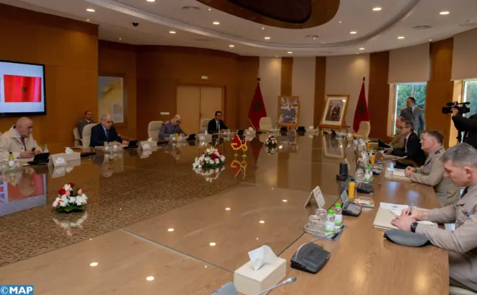 الأمن الإقليمي يجمع عبد اللطيف لوديي مع كبير مستشاري الدفاع البريطاني
