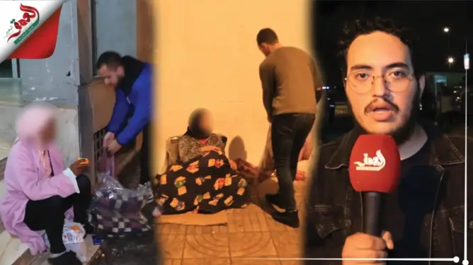 مبادرة إنسانية لمساعدة المتشردين Rotaract EHTP