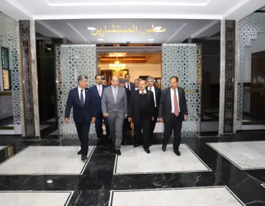 ميارة يتباحث مع رئيس مجلس النواب اليمني