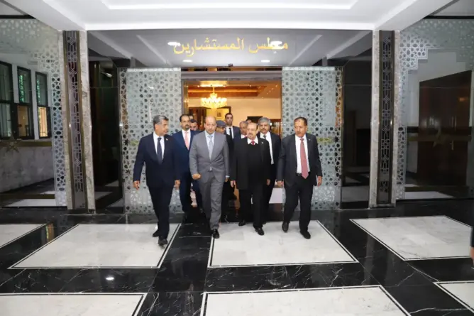 ميارة يتباحث مع رئيس مجلس النواب اليمني