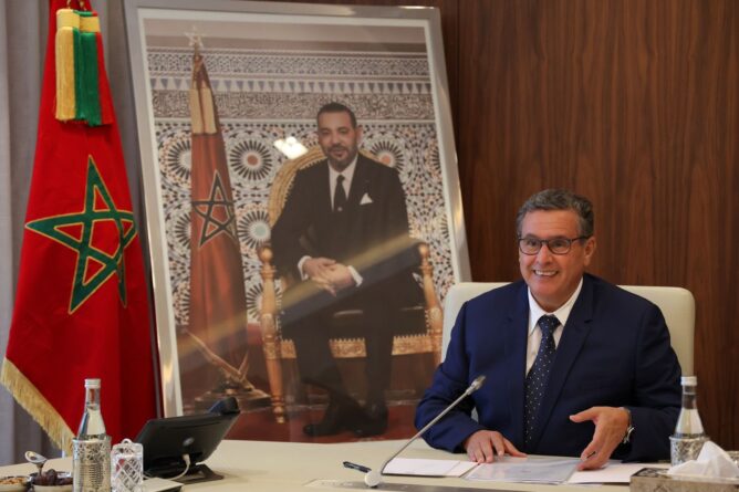عزيز أخنوش رئيس حكومة المغرب
