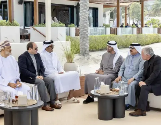 قمة تشاورية بأبوظبي تؤكد أهمية حُسن الجوار ورفض التدخل في الشؤون الداخلية