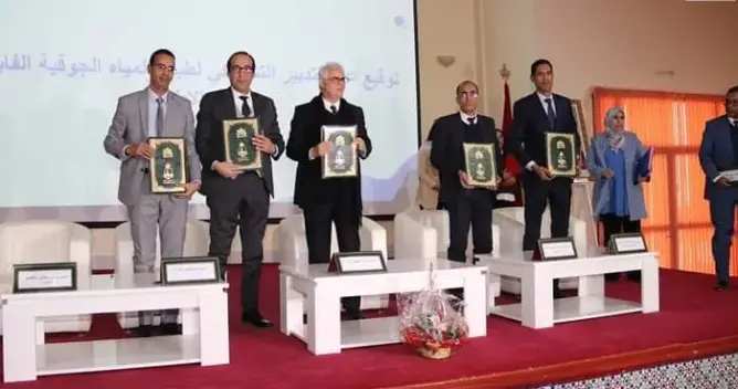 التوقيع على إتفاقيات لحماية الأراضي الفلاحية وبناء العتبات المائية بإقليم زاكورة