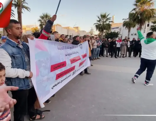 مواطنون بالجديدة يحتجون ضد إرتفاع الأسعار
