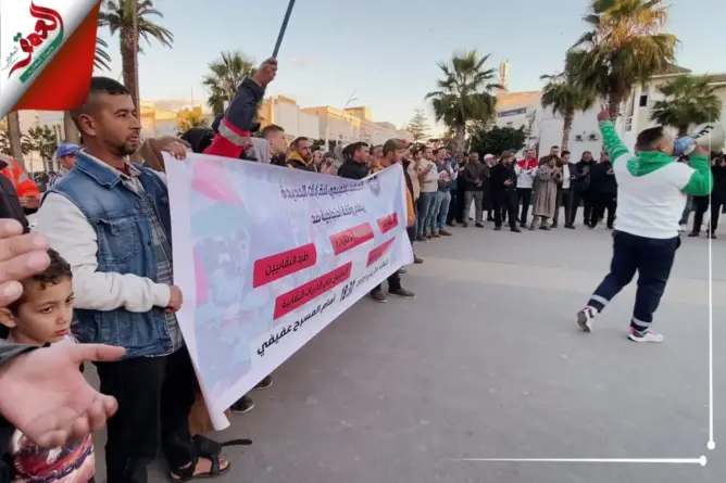 مواطنون بالجديدة يحتجون ضد إرتفاع الأسعار