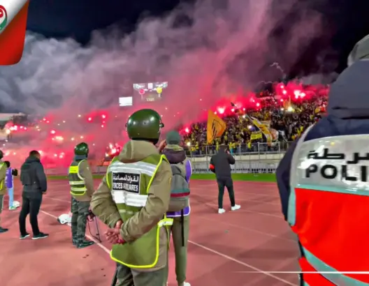 بكراكاج رهيب.. جماهير “الماص” تولع مدرجات “دنور “