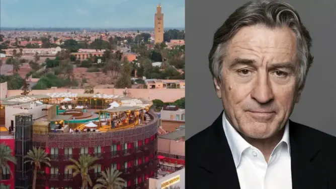 بعد “كريستيانو رونالدو”.. نجم هوليوود روبرت دي نيرو يفتتح فندقا فاخرا بمراكش