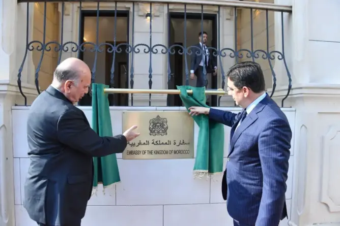 رسميا .. بوريطة ونظيره العراقي يفتتحان السفارة المغربية ببغداد