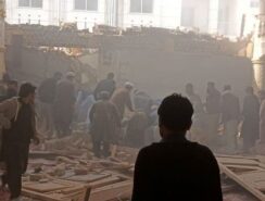 انفجار مسجد في باكستان