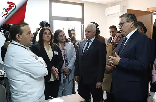 أخنوش يزور المركز الصحي المسيرة بالرباط بعد تأهيله