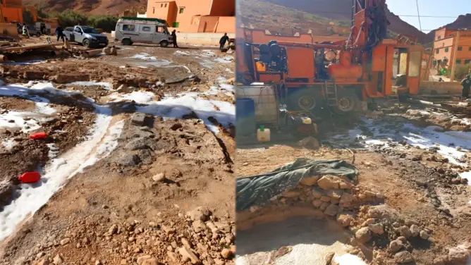 ثقب مائي يخلق أزمة مياه الشرب بتودغى في تنغير ..وأصوات تنادي بوقف المشروع