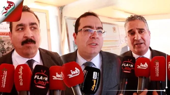 بدء أشغال تأهيل التطهير السائل بالمنطقة الصناعية سيدي غانم بمراكش
