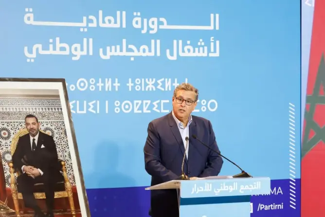 عزيز أخنوش، رئيس حزب التجمع الوطني للأحرار