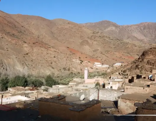 مناظر طبيعية خلابة بمنطقة تاسكورت نواحي شيشاوة