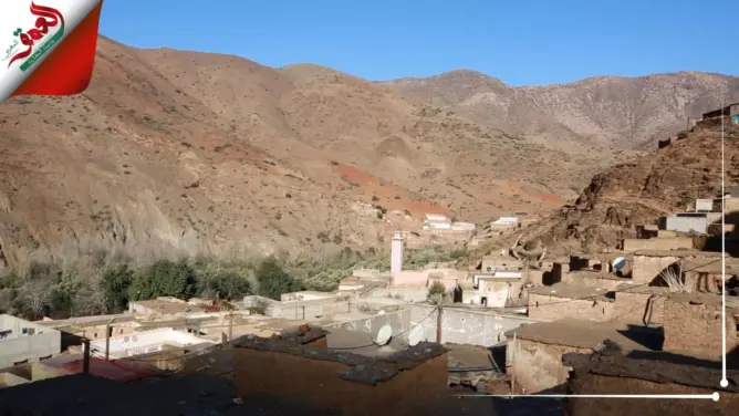 مناظر طبيعية خلابة بمنطقة تاسكورت نواحي شيشاوة