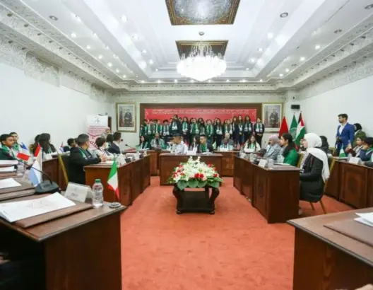 أطفال مقدسيون يجتمعون بأقرانهم من دول العالم في الرباط لتعزيز الوعي بالقضايا الإنسانية 