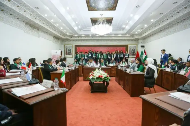 أطفال مقدسيون يجتمعون بأقرانهم من دول العالم في الرباط لتعزيز الوعي بالقضايا الإنسانية 