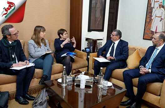 أخنوش يتباحث مع رئيسة البنك الأوروبي لإعادة الإعمار والتنمية