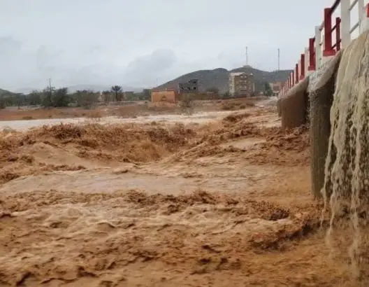 انتشال جثة شاب جرفته السيول بألنيف نواحي تنغير