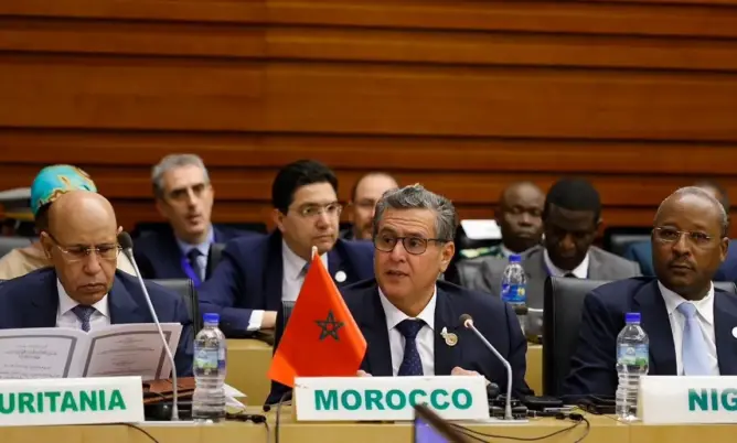 أخنوش يترأس الوفد المغربي.. انطلاق القمة الإفريقية الـ36 بأديس أبابا (صور)