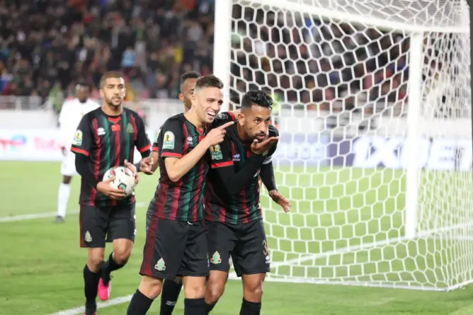 مباراة الجيش الملكي أمام أسكو كارا