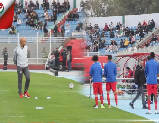 هكذا احتفل بدلاء الوداد والطاقم بهدف صامبو في مرمى الجديدة