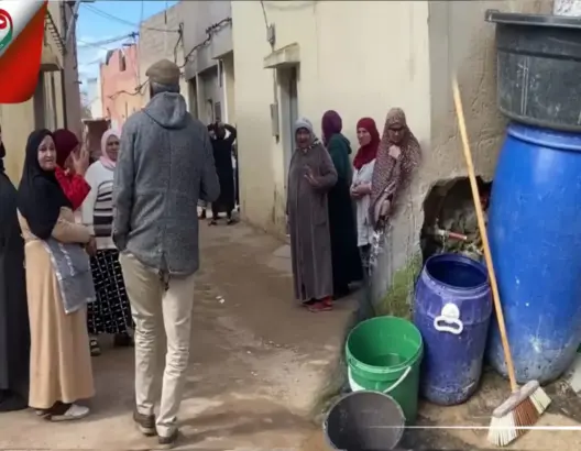 ساكنة حي بقلب مدينة الجديدة بدون ماء