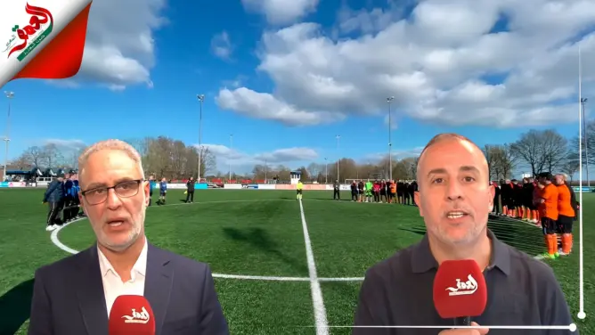 قدماء نهضة بركان بأوروبا يكرمون زميلهم محمد لصحف بهولندا
