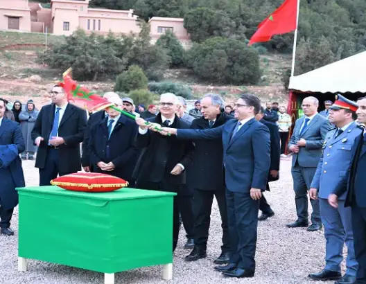 إقليم الحوز.. انطلاق أشغال توسيع وتقوية الطريق بين أسني وإمليل