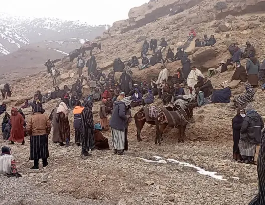 عزلتها الثلوج.. مطالب بإنقاذ دواوير بتنغير تكالبت عليها قساوة المناخ والتضاريس